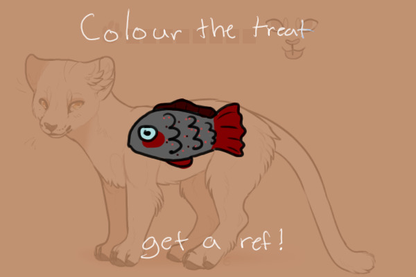 Colour the treat, get a ref!