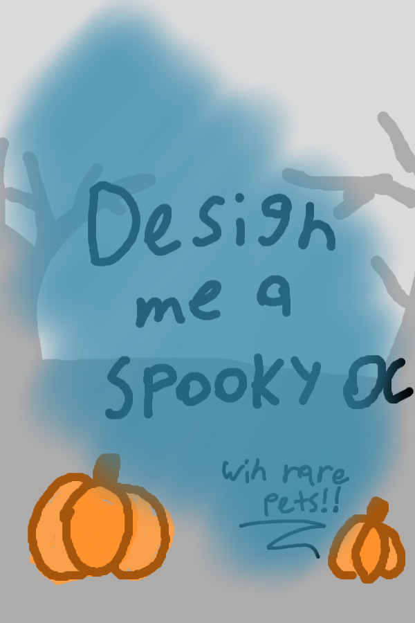 Design me a spooky oc, win rare pets!