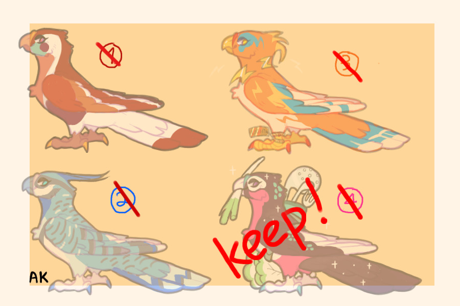 some birdy adopt (all set!)