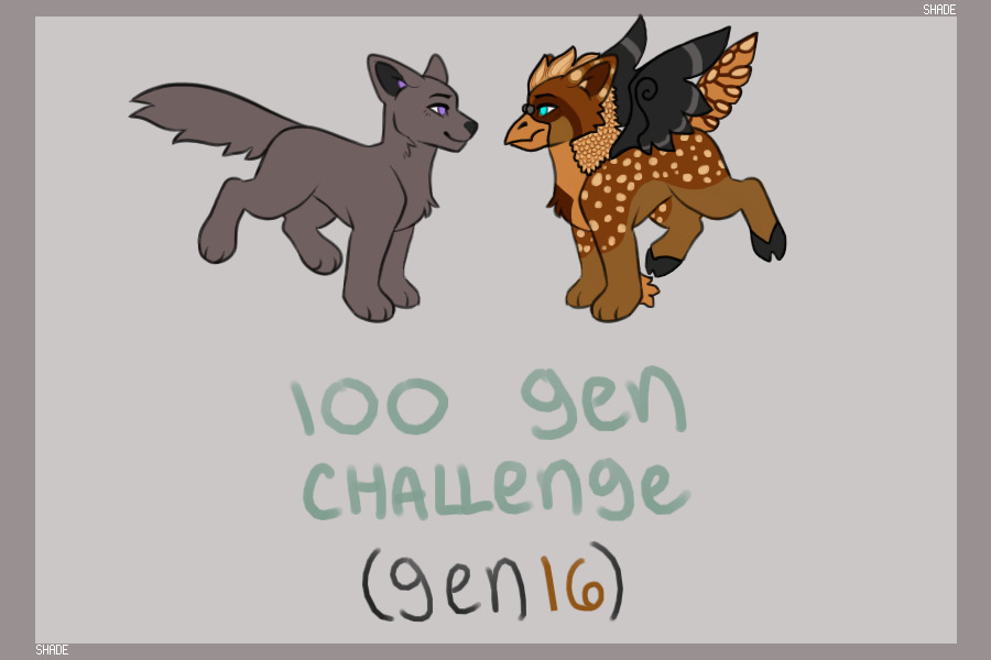 100 Gen Challenge: GEN 16
