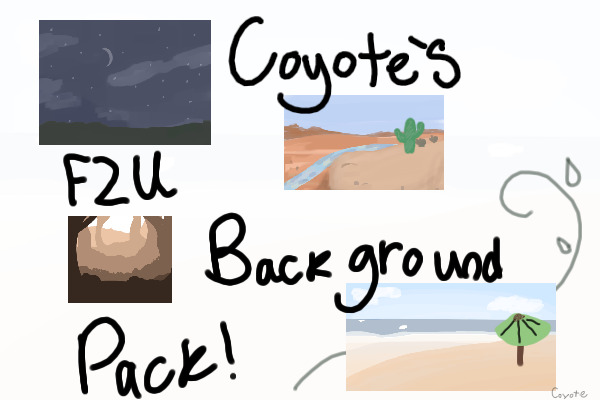 Coyote’s F2U Background Pack