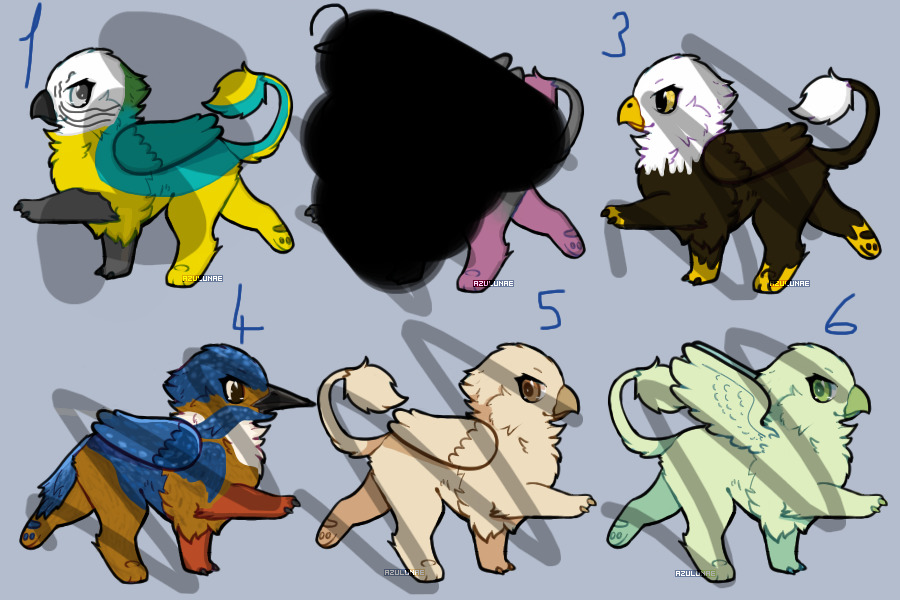 Bird Griffin Adopts! 5/6 open