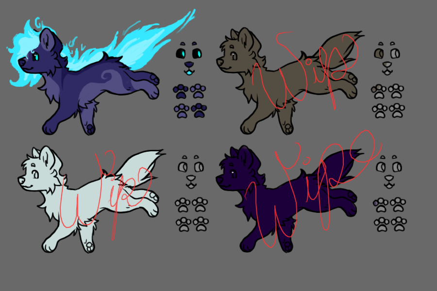 Dog adoptables! (1/4 Available)