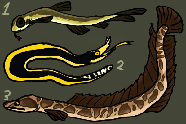 Fish snake adoptables