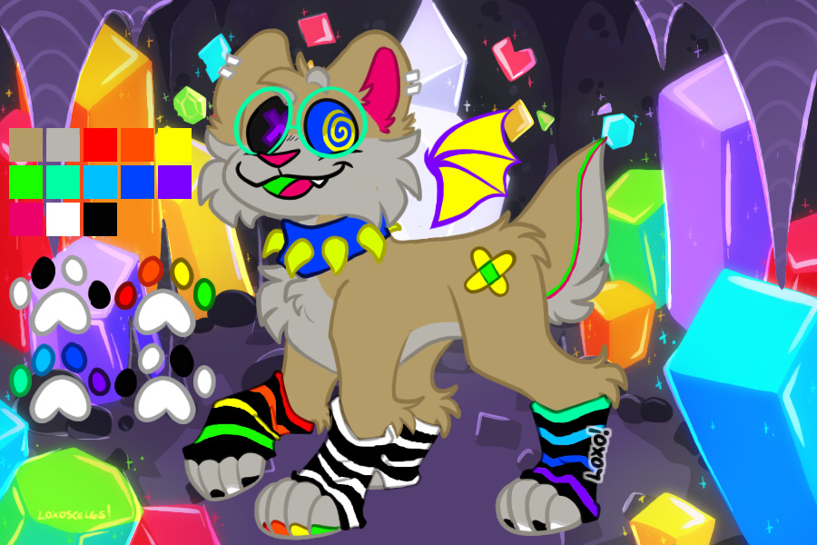 (eyestrain warning?) i finished something for once!!