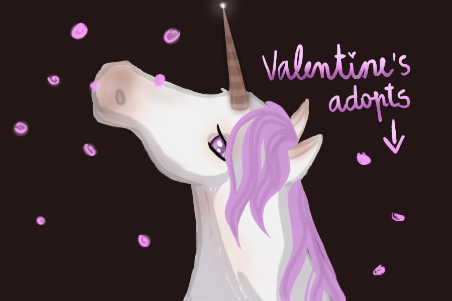 Valentines horse adopts 🥀