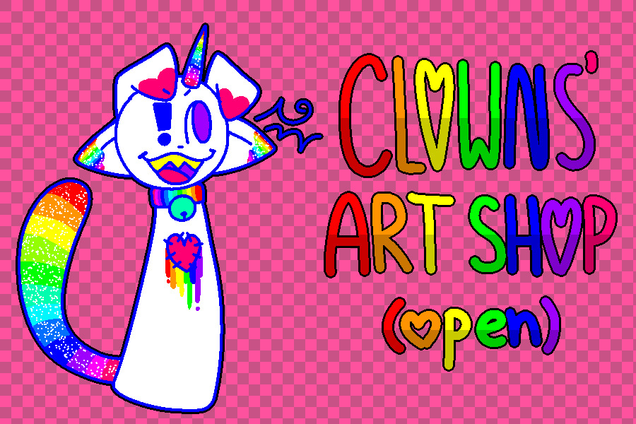 🌈clowns' art shop (OPEN)