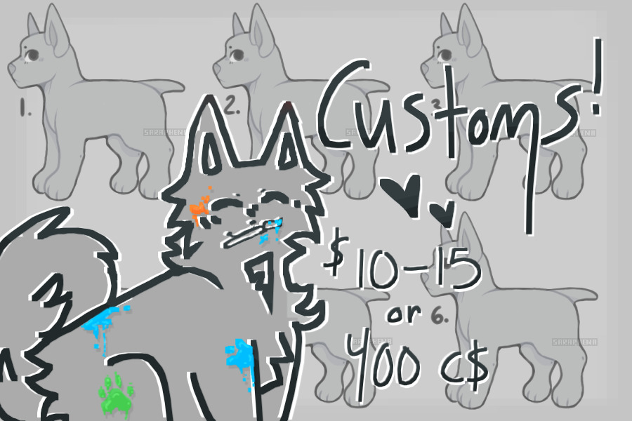 customs shop [slots open]