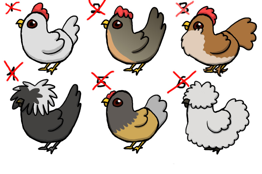 Adoptable chickens (CLOSED)