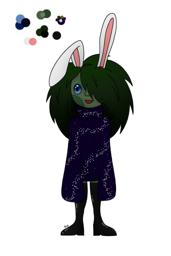 Zombie-Rabbit Kemonomimi Character