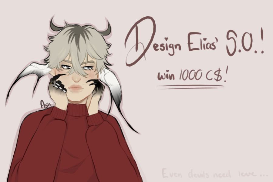 ✧Design Elias' S.O.!~ WINNERS ANNOUNCED!