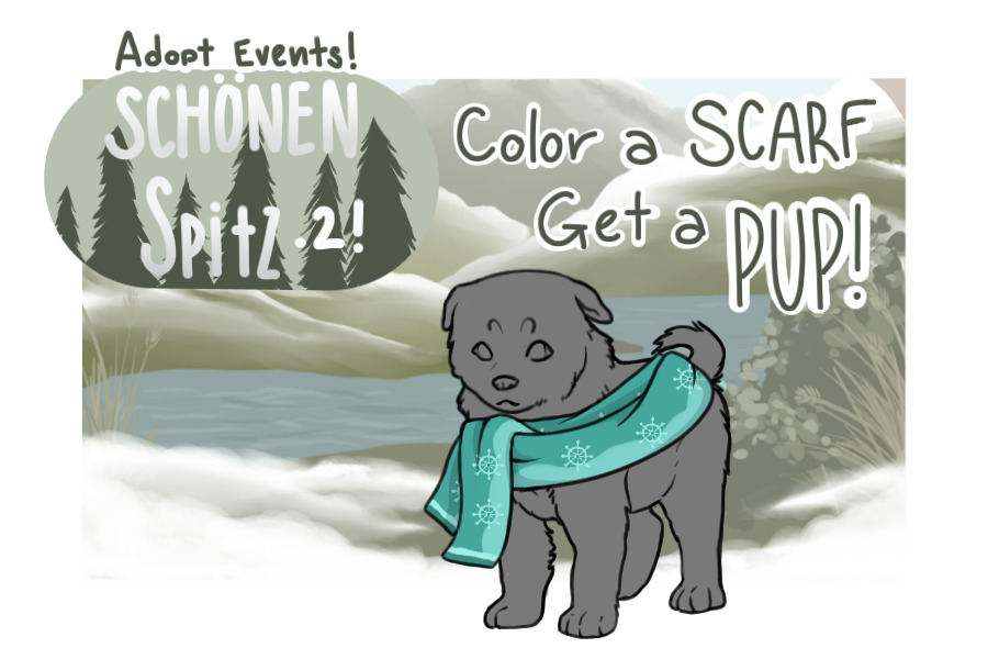 Schönen Spitz Scarf Event