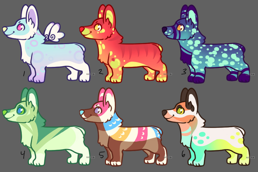 Flat sale corgos! | OPEN | 100c$/pets !