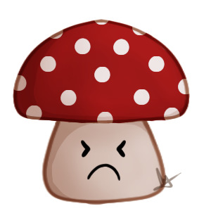 angry mushroom avatar