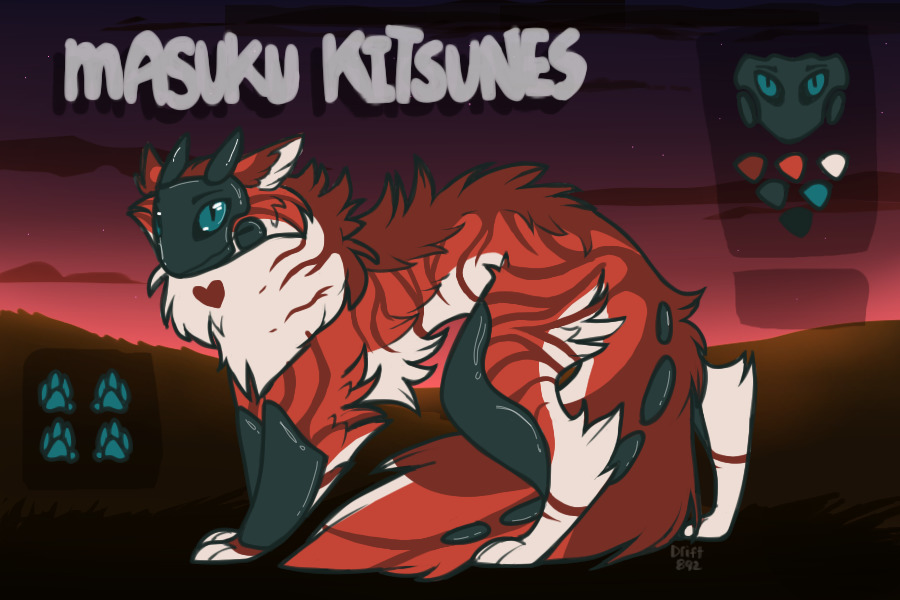 Masuku Kitsunes #59 (raffle)