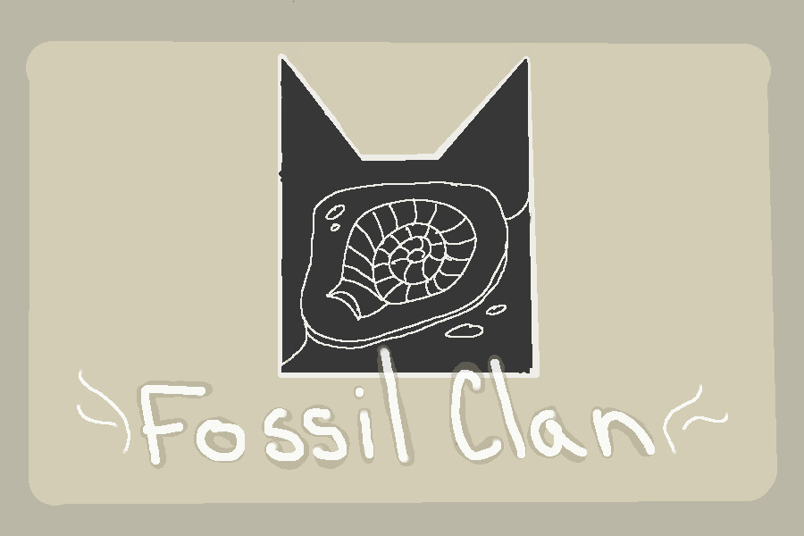 ๑ Fossil Clan - A Clangen Story ๑