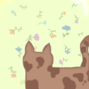 The Cat and its flowers (pfp maker)