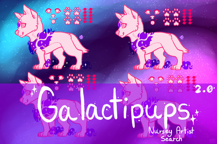 Galactipups Nursery Artist Search (WIP DNP)