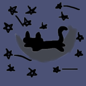 Moon and Cat