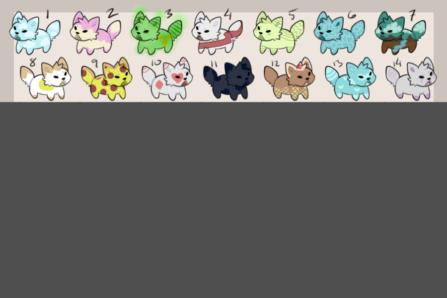 14x PWYW Cats! (14/14)