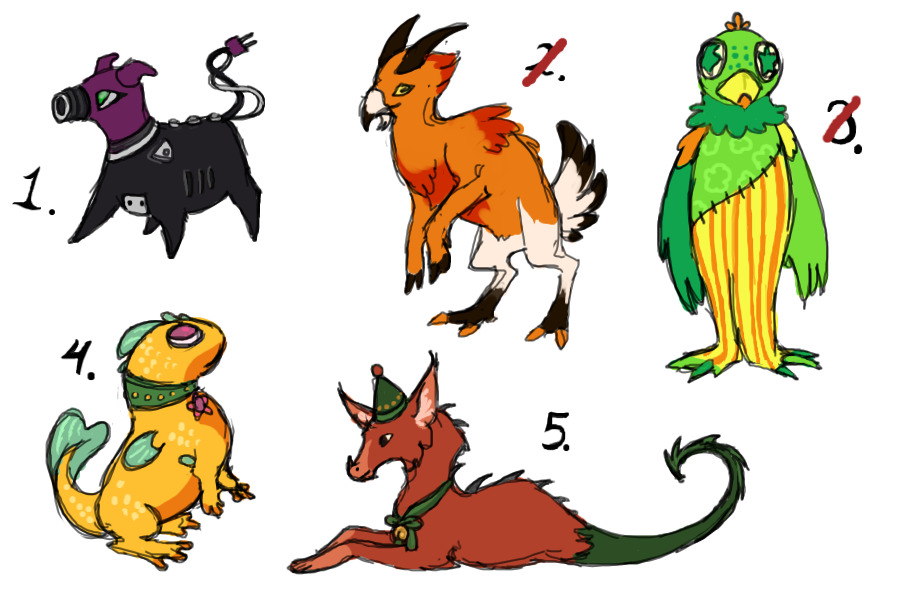 Strange adoptables - hybrid theme