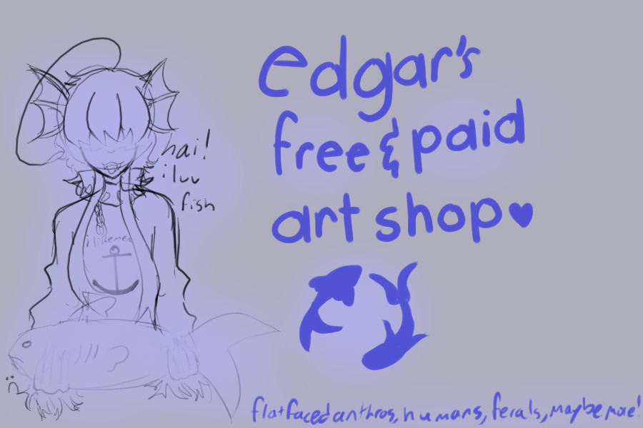 edgar's free or pwyw art shop (closed)