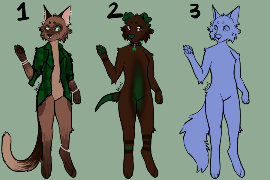 Two anthro adopts!
