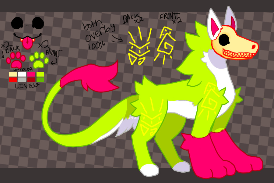 closed fabrimp adopt - silly leetle guy