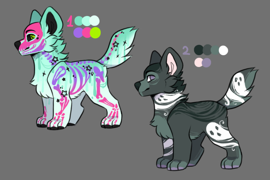 spooky dogs- Adopts [Closed]