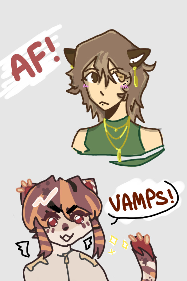 artfight - team vamps!!