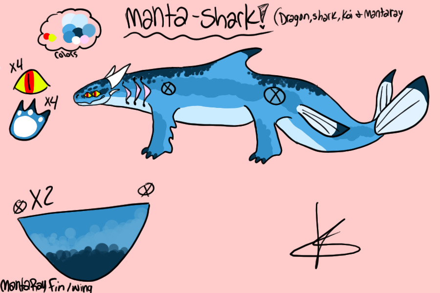 Manta-Shark Adopt [SOLD]