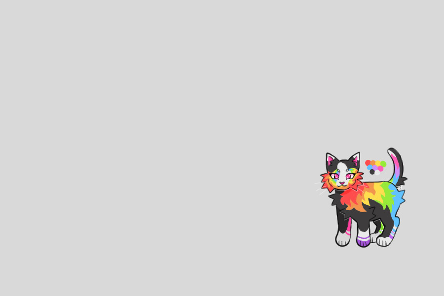 Rainbow Kitty