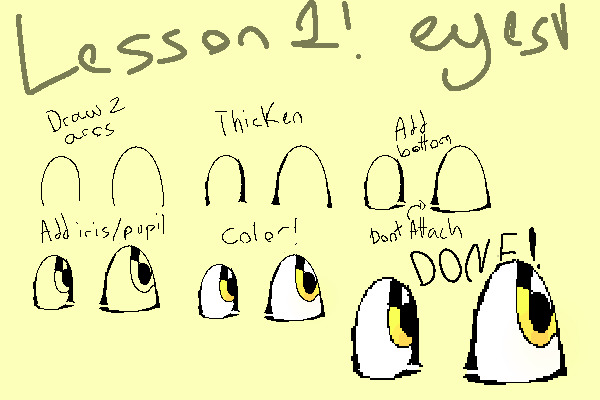 Lesson 1: Eyes