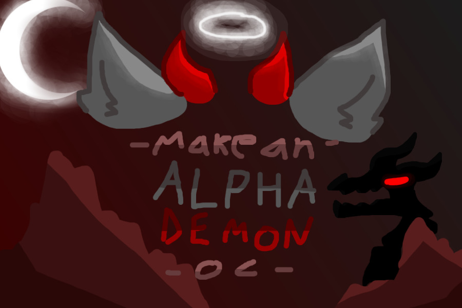 Make an alpha demon OC challenge!!
