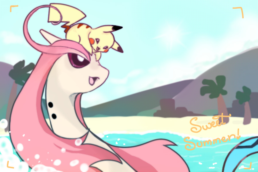 Sweet Summer! || Pokemon Fanart