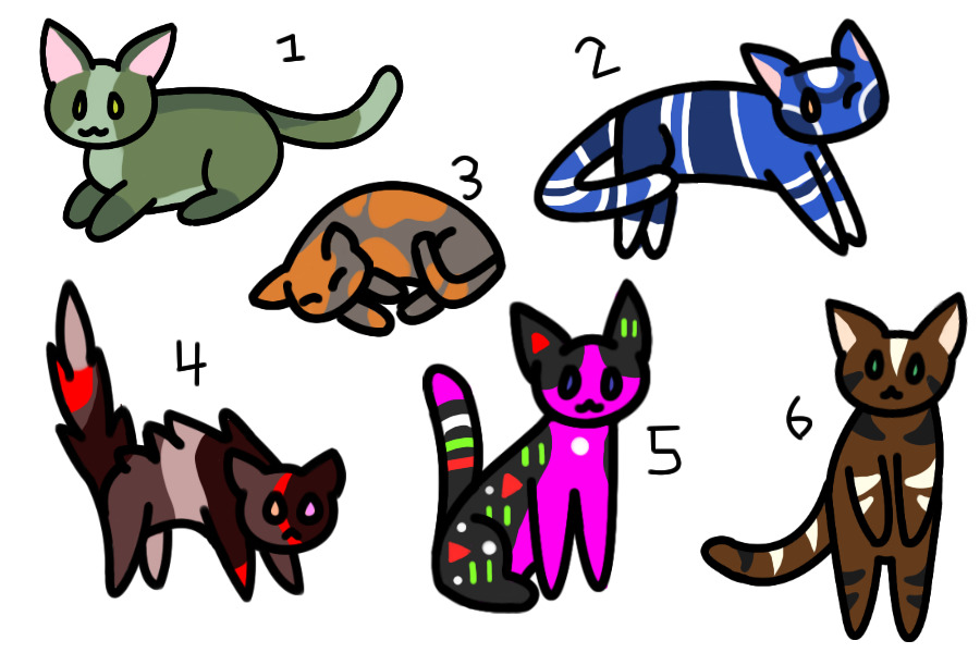 FREE silly kitten adopts! CLOSED