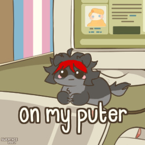 am on my puter