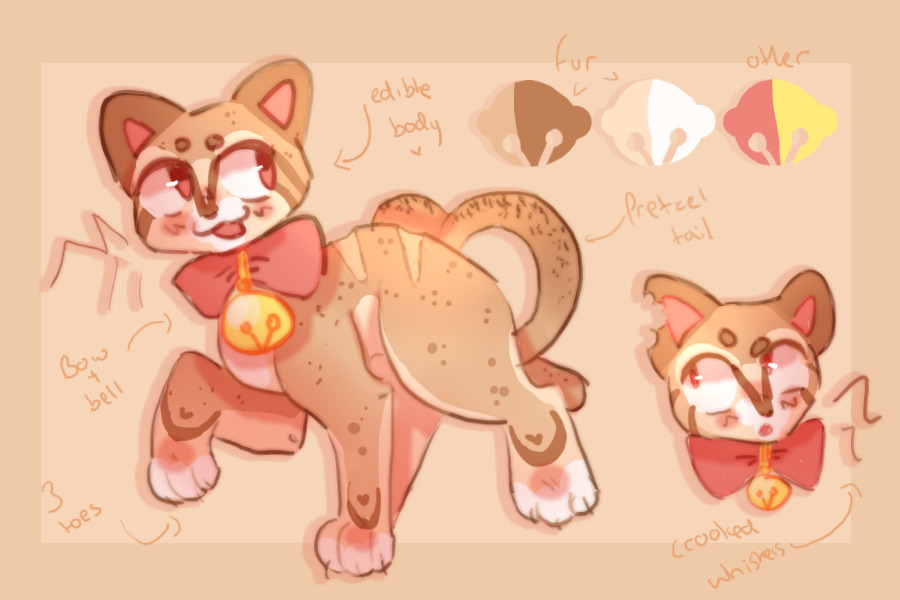 Custom #2 | bread kitty