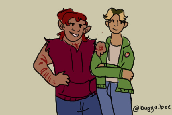 Like brother and sister | commission