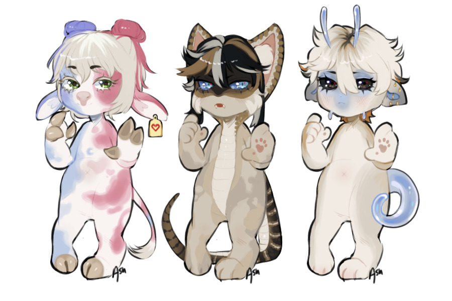 3/3 OTA anthro critters #2