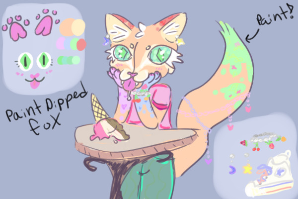 Pastel fox