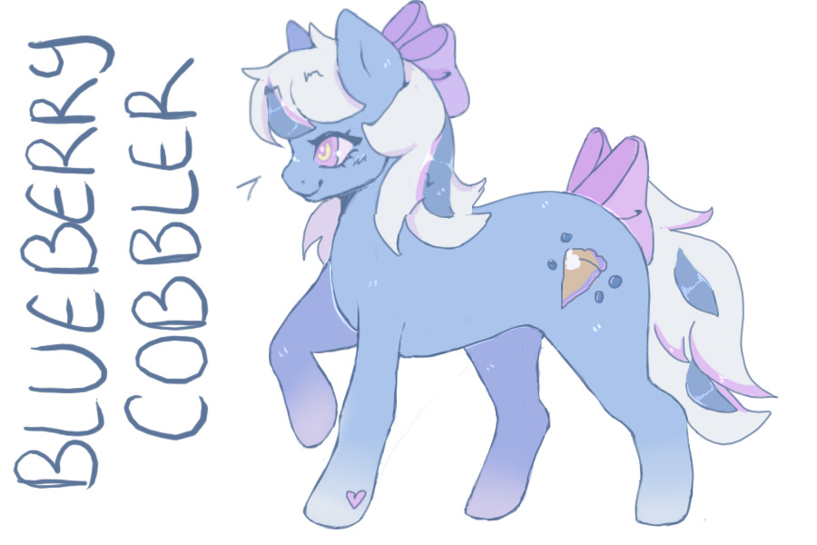 blueberry cobbler