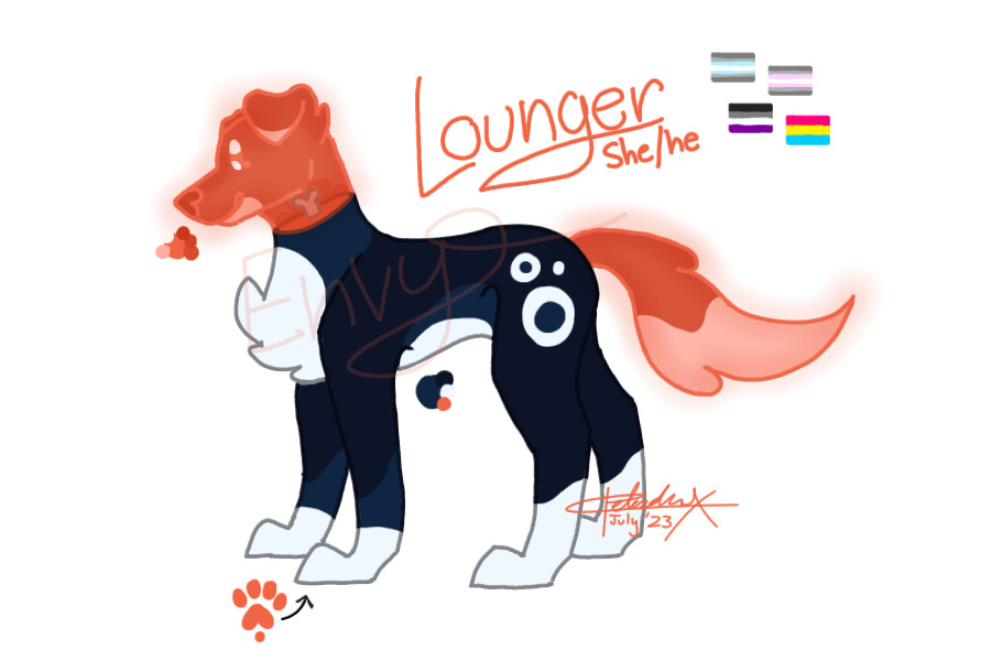 Lounger (Discord Mascot)