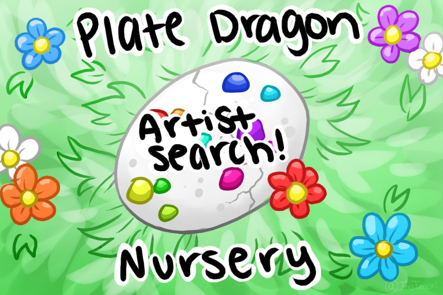 Plate Dragon Nursery Artist Search [OPEN]