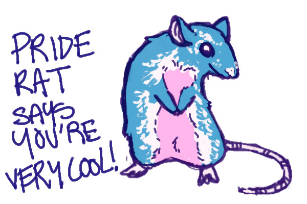 pride rat things you're cool!