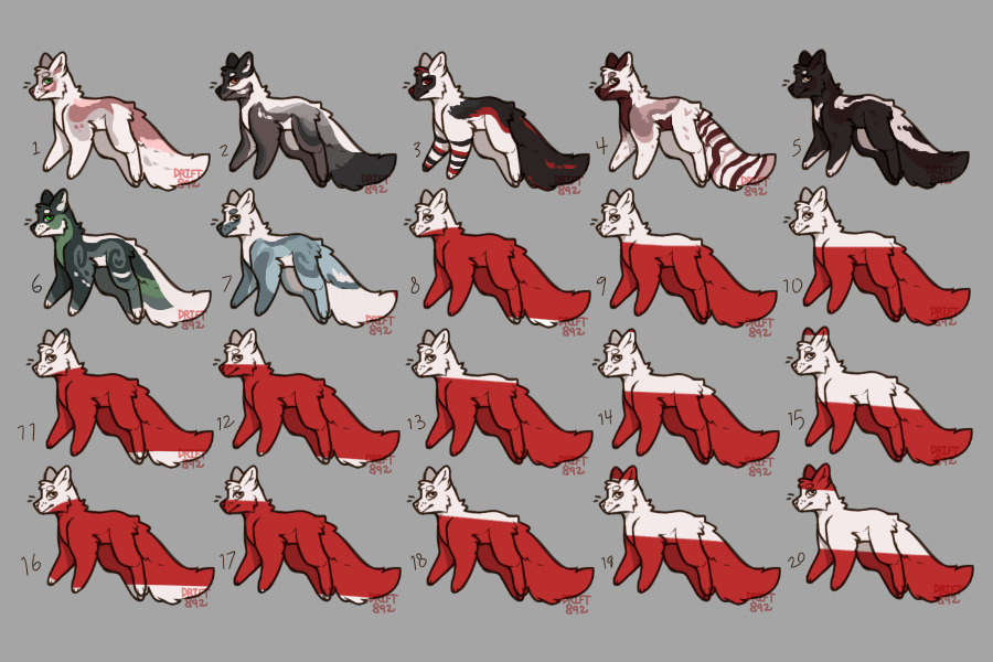 Pup adoptables (closed)
