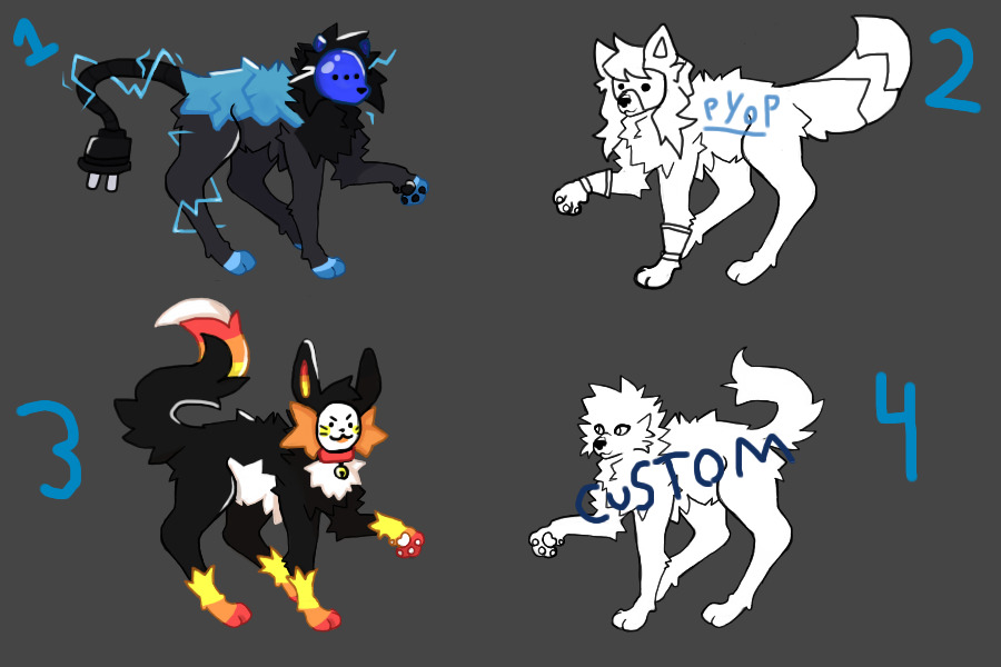 MASKED ADOPTS // CLOSED