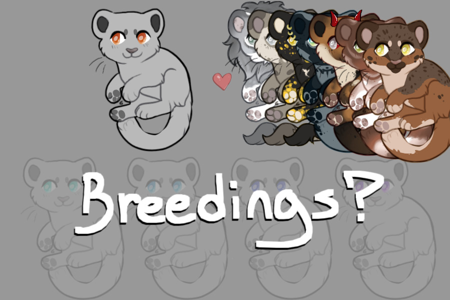 breed w/ my oc's?
