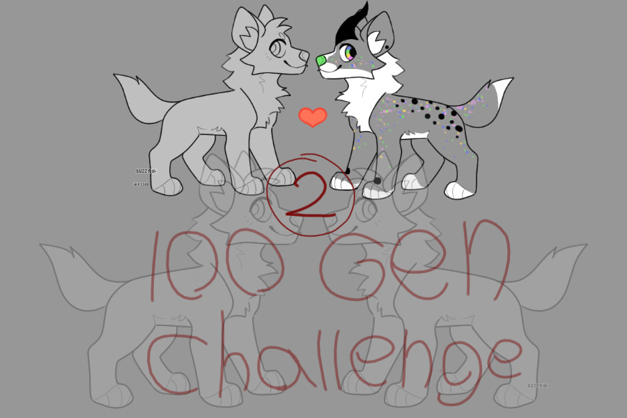 100 gen challenge v2![second gen]