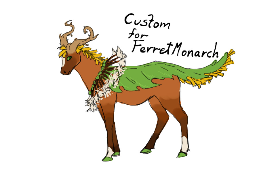 Dandelion Roan - Custom for FerretMonarch